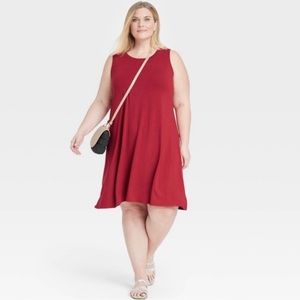 Ava & Viv Sleeveless Swing Dress Plus Size 2x women